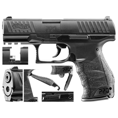 Pistolet wiatrówka Walther PPQ 4,5 mm CO2