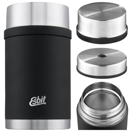 Termos Esbit Food Jug Sculptor 1 l czarny