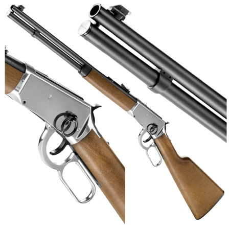 Wiatrówka Legends Cowboy Rifle 4,5 mm srebrna