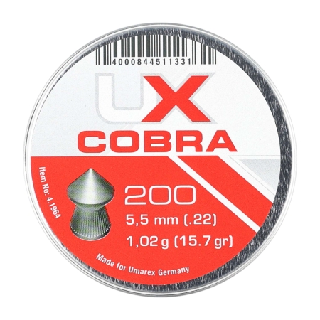 Śrut diabolo Umarex Cobra Pointed Ribbed 5,5/200