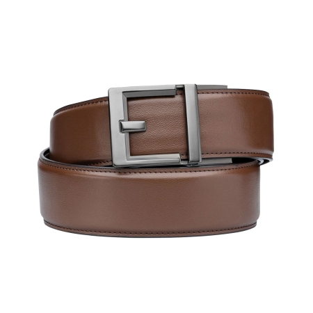 Pas strzelecki Kore Essentials Leather Garrison Gun Belt G2 brązowy