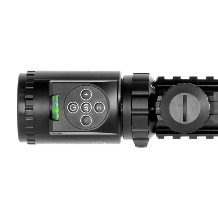 Luneta celownicza Combat 2-6x28 TAC 30 mm iRD Mildot + montaż 22 mm