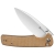 Nóż składany Sencut Sachse S21007-3 brown micarta
