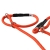 Smycz z obrożą 4wild bezszelestna 275 cm pomarańczowa