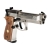 Pistolet wiatrówka Beretta M92 FS nickel/wood 4,5 mm Diabolo CO2