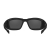 Okulary Wiley X Boss Captivate CCBOS09 blue mirror, czarne oprawki