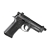 Pistolet wiatrówka Beretta M9A3 FM 4,5 mm czarno-szary CO2