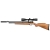 Zestaw Diana Wiatrówka PCP Stormrider 4,5 mm Ek < 17J drewno + luneta celownicza Diana 3-9x40 1" AO Duplex z/m 11 mm