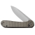 Nóż składany Civivi Button Lock Elementum C2103C dark green micarta