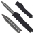 Nóż OTF Templar Knife Excalibur Slim Black Rubber Dagger