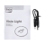 Obroża led dla psa Flamingo Nera zielona 16 mm
