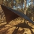 Tarp TigerWood 3 m x 3 m czarny