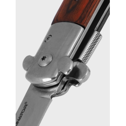 Nóż sprężynowy sycylijka - Drewno - Dominator