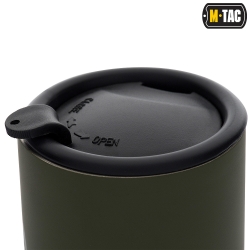 Kubek termiczny z pokrywką 280 ml - Olive - M-Tac