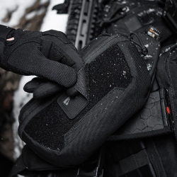 Naszywka AR15 223/5,56 Laser Cut - Czarna - M-Tac