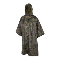 Poncho U.S. Model - PL Woodland - Helikon-Tex