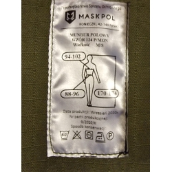 Mundur polowy całoroczny 2019 wz 124P