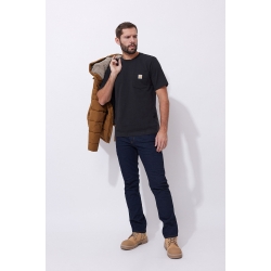 Koszulka Carhartt Dearborn Relaxed Pocket Czarna