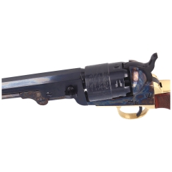 Rewolwer Pietta 1851 Colt Navy Yank Steel Sheriff .44 Laser Checkered
