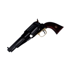 Rewolwer Czarnoprochowy 1858 Remington New Model Army Moletowany Chwyt Steel Sheriff 5,5