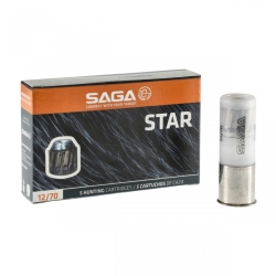 Amunicja kulowa SAGA kal. 12/70 Star Slug 31 gr