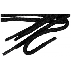 Sznurowadła wojskowe 4 mm 180 cm Czarne Dominator