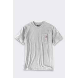 Koszulka Carhartt Dearborn Relaxed Pocket - Heather Grey