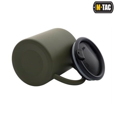 Kubek termiczny z pokrywką 280 ml - Olive - M-Tac