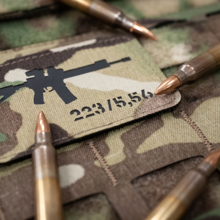 Naszywka AR15 223/5,56 Laser Cut - Multicam - M-Tac