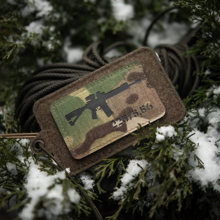 Naszywka AR15 223/5,56 Laser Cut - Multicam - M-Tac