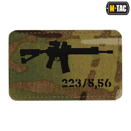 Naszywka AR15 223/5,56 Laser Cut - Multicam - M-Tac