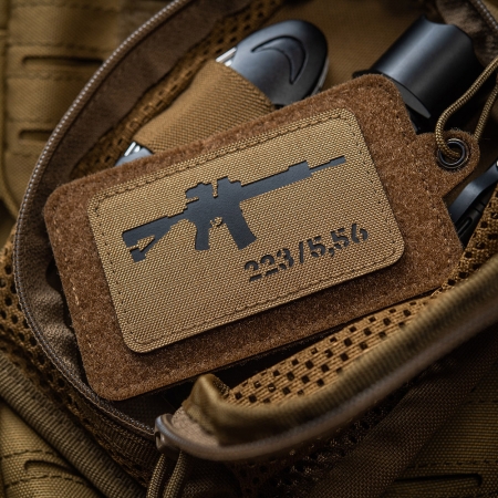 Naszywka AR15 223/5,56 Laser Cut - Coyote - M-Tac