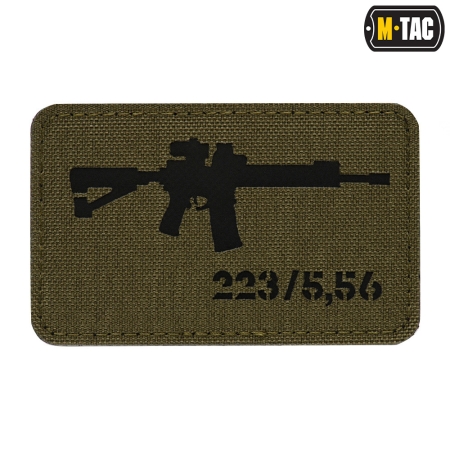 Naszywka AR15 223/5,56 Laser Cut - Ranger Green - M-Tac