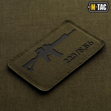 Naszywka AR15 223/5,56 Laser Cut - Ranger Green - M-Tac