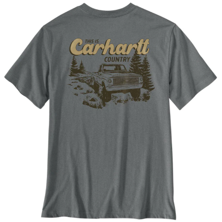Koszulka IRVINE RELAXED TRUCK - Weather Ash Heather