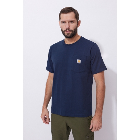 Koszulka Carhartt Dearborn Relaxed Pocket - Navy