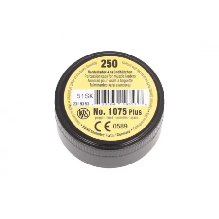 Kapiszony RWS PLUS 1075 4mm - 250 szt.