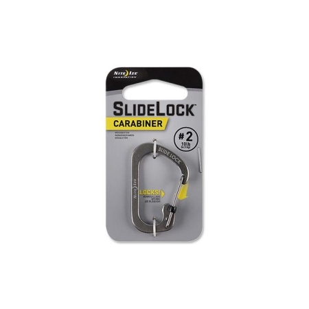Nite Ize - SlideLock Carabiner #2 - Czarny - CSL2-01-R6