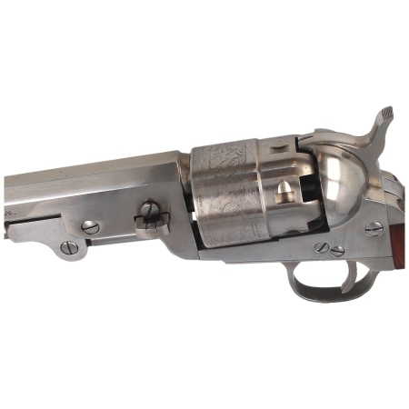 Rewolwer Pietta 1851 Colt Navy Yank Old Silver Steel .44