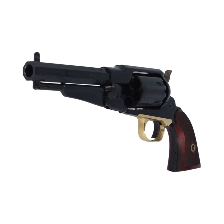 Rewolwer Czarnoprochowy 1858 Remington New Model Army Moletowany Chwyt Steel Sheriff 5,5
