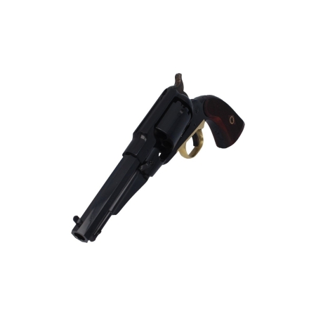 Rewolwer Czarnoprochowy 1858 Remington New Model Army Moletowany Chwyt Steel Sheriff 5,5