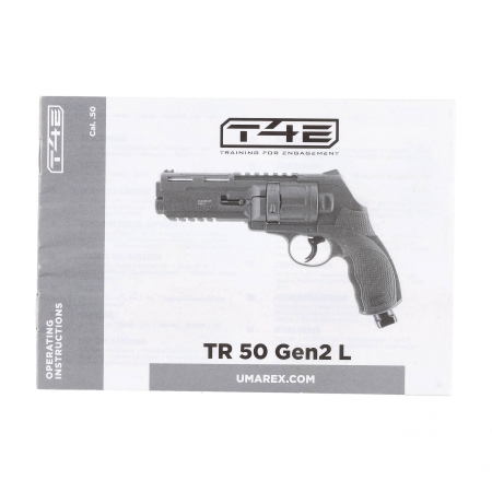 Rewolwer na kule gumowe T4E TR 50L Gen 2 kal. .50 CO2