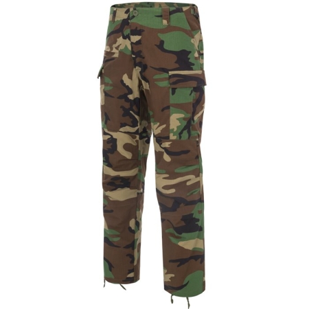 Spodnie Bojówki Helikon BDU MK II - Rip-Stop - US Woodland